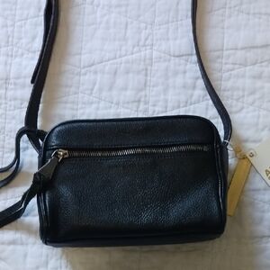 Aimee Kestenberg Black Leather Bag